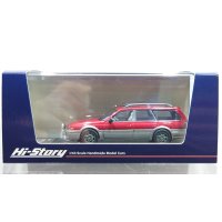 Hi Story 1/43  Mazda Capella Wagon FX (1994) Passion Rose Mica/Silent Silver Metallic