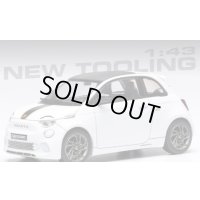 ixo 1/43 Fiat Abarth 500e 2024 White