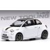 画像1: ixo 1/43 Fiat Abarth 500e 2024 White (1)