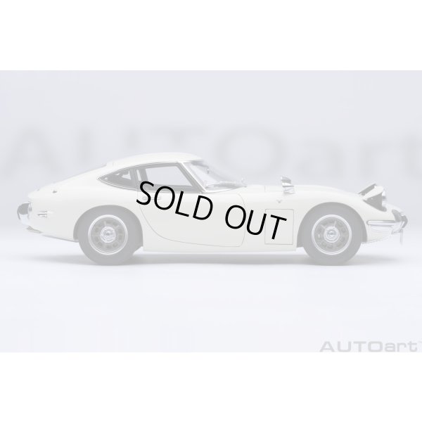 画像4: AUTOart 1/18 Toyota 2000GT 1967 (White)