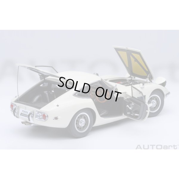 画像22: AUTOart 1/18 Toyota 2000GT 1967 (White)