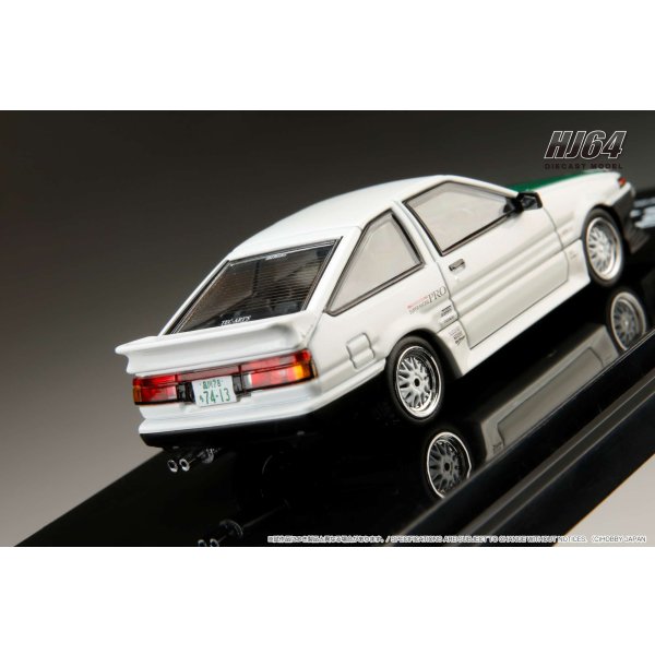画像5: Hobby Japan 1/64 Toyota Sprinter Trueno (AE86) DoriDori Mesh Wheels Drift King Keiichi Tsuchiya