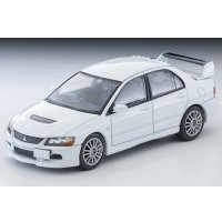 TOMYTEC 1/64 Limited Vintage NEO Mitsubishi Lancer GSR Evolution IX MR (Pearl White) 2006