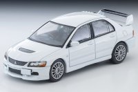 TOMYTEC 1/64 Limited Vintage NEO Mitsubishi Lancer GSR Evolution IX MR (Pearl White) 2006