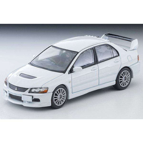 画像1: TOMYTEC 1/64 Limited Vintage NEO Mitsubishi Lancer GSR Evolution IX MR (Pearl White) 2006
