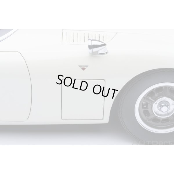 画像17: AUTOart 1/18 Toyota 2000GT 1967 (White)