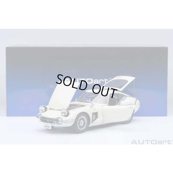 画像27: AUTOart 1/18 Toyota 2000GT 1967 (White)