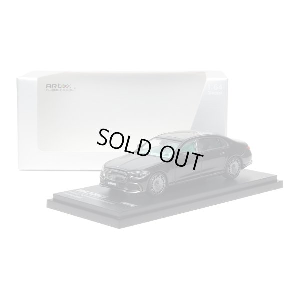 画像1: ALMOST REAL 1/64 BRABUS S850 MAYBACH Masterpiece - 2023 - Obsidian Black