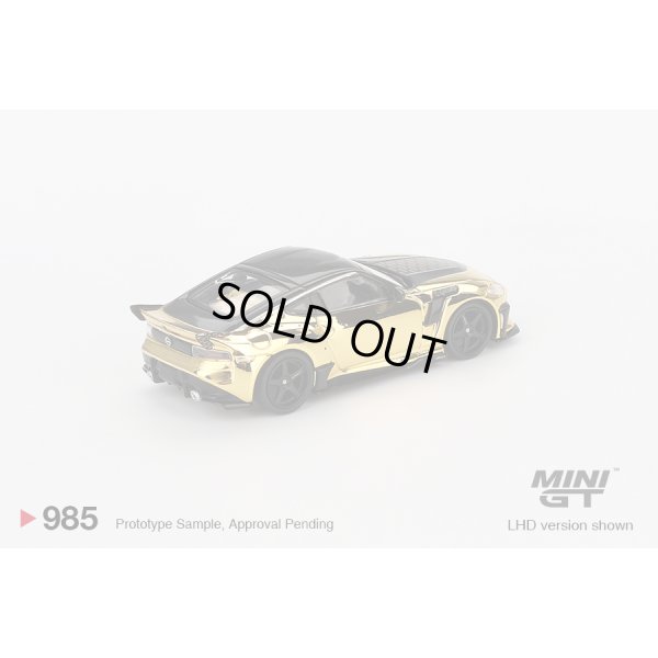画像3: MINI GT 1/64 Nissan Z Veilside FFZ400 Gold Chrome (LHD)