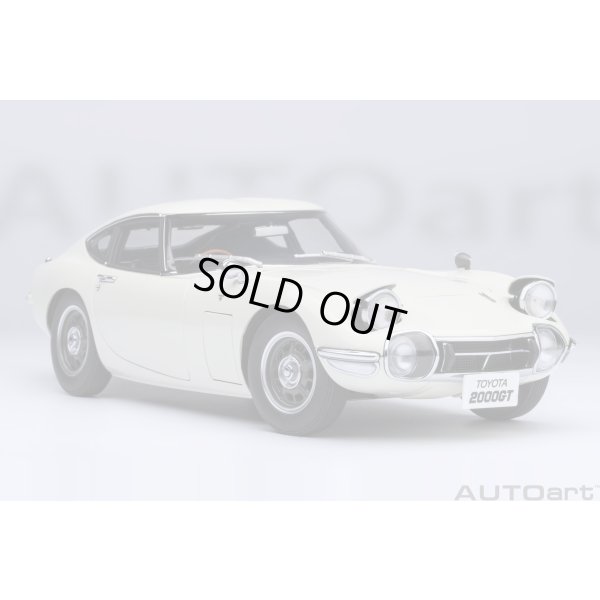 画像23: AUTOart 1/18 Toyota 2000GT 1967 (White)