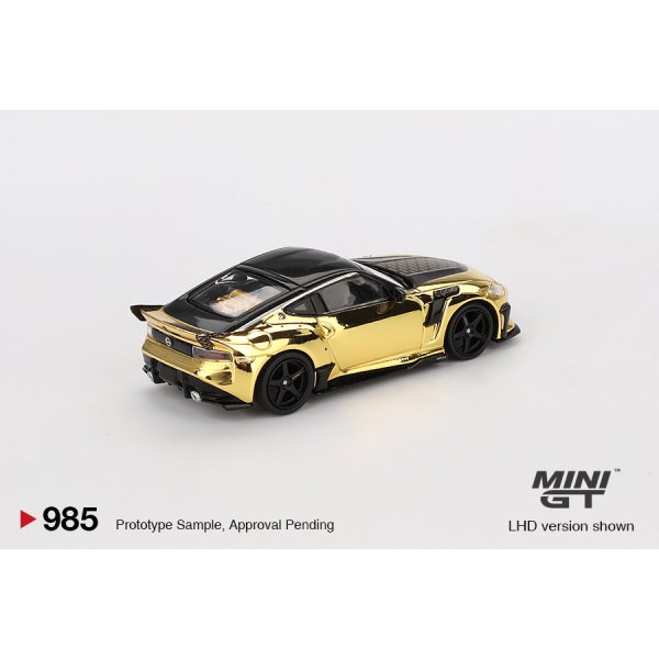 画像3: MINI GT 1/64 Nissan Z Veilside FFZ400 Gold Chrome (RHD)