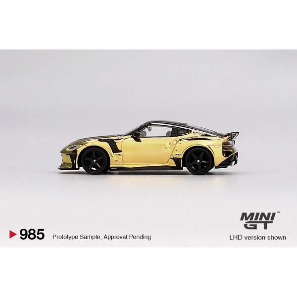 画像4: MINI GT 1/64 Nissan Z Veilside FFZ400 Gold Chrome (RHD)