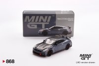 MINI GT 1/64 Nissan GT-R NISMO 2024 Nismo Stealth Gray (RHD)