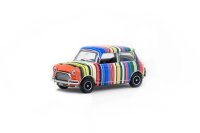 Tiny City Mini Cooper Art Car Stripes