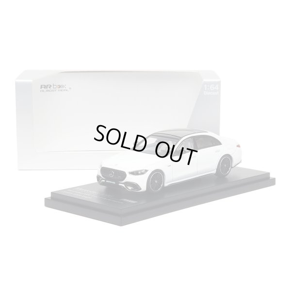画像1: ALMOST REAL 1/64 Mercedes-AMG S 63 E Performance - 2023 - Opalith white bright