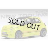 ixo 1/43 Fiat Abarth 500e 2024 Yellow