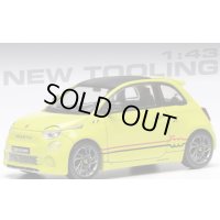ixo 1/43 Fiat Abarth 500e 2024 Yellow