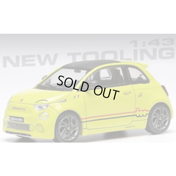 画像1: ixo 1/43 Fiat Abarth 500e 2024 Yellow
