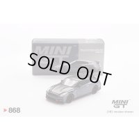 MINI GT 1/64 Nissan GT-R NISMO 2024 Nismo Stealth Gray (LHD)