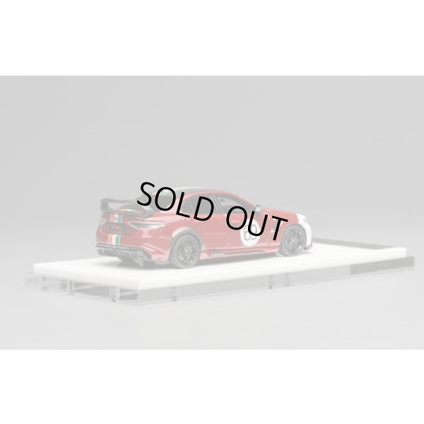 画像2: MOTORHELIX 1/64 Alfa Romeo Giulia GTAm Red Two-Tone/ltaly