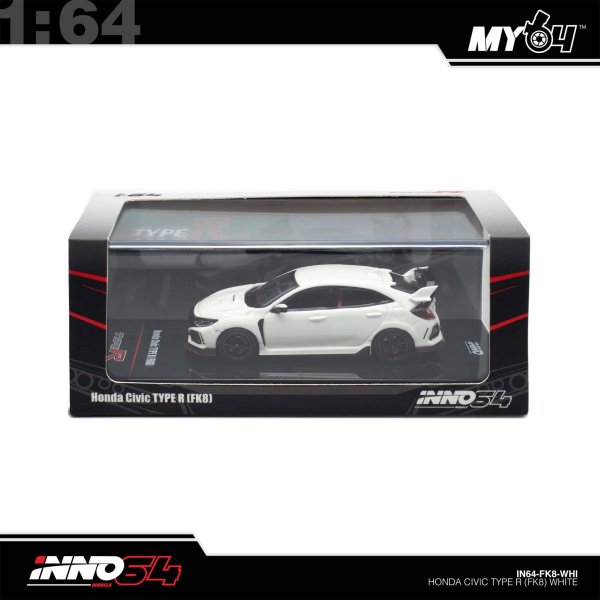 画像9: INNO Models 1/64 Honda Civic Type R (FK8) White
