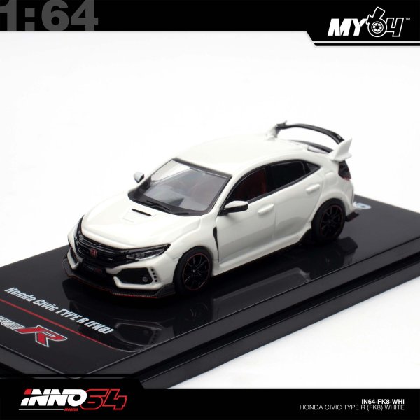 画像8: INNO Models 1/64 Honda Civic Type R (FK8) White