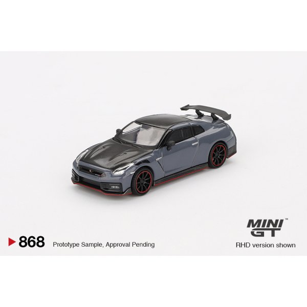 画像2: MINI GT 1/64 Nissan GT-R NISMO 2024 Nismo Stealth Gray (RHD)