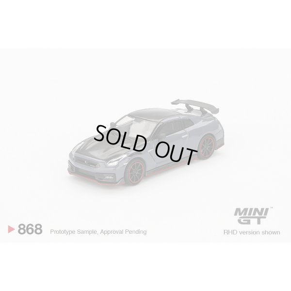 画像2: MINI GT 1/64 Nissan GT-R NISMO 2024 Nismo Stealth Gray (LHD)