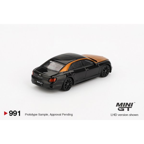 画像3: MINI GT 1/64 Bentley Flying Spur Neptune Orange Flame / Onyx (LHD)