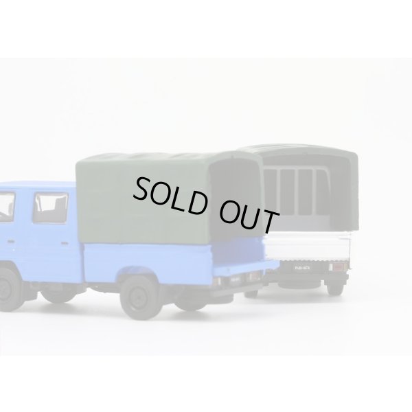 画像5: MODEL1 1/64 Isuzu NHR 1987 Blue LHD w/ Canvas