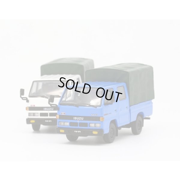 画像4: MODEL1 1/64 Isuzu NHR 1987 Blue LHD w/ Canvas