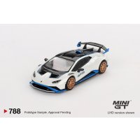 MINI GT 1/64 Lamborghini Huracan STO Bianco Asopo (White) (RHD)