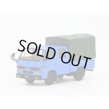 MODEL1 1/64 Isuzu NHR 1987 Blue LHD w/ Canvas