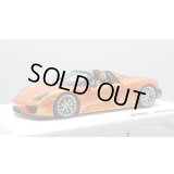 EIDOLON 1/43 Porsche 918 Spyder weissach package 2011 Arancio Pearl Limited 33 pcs.