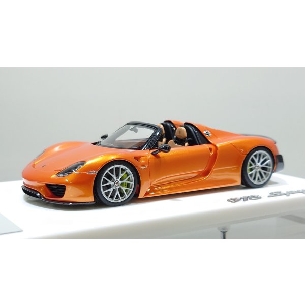 画像1: EIDOLON 1/43 Porsche 918 Spyder weissach package 2011 Arancio Pearl Limited 33 pcs.