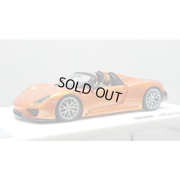 画像1: EIDOLON 1/43 Porsche 918 Spyder weissach package 2011 Arancio Pearl Limited 33 pcs.