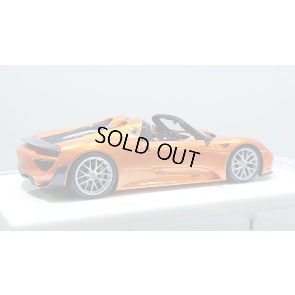 画像7: EIDOLON 1/43 Porsche 918 Spyder weissach package 2011 Arancio Pearl Limited 33 pcs.