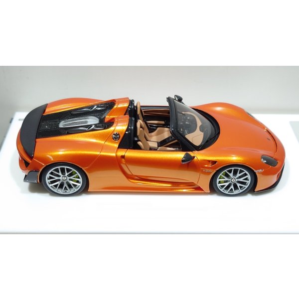 画像8: EIDOLON 1/43 Porsche 918 Spyder weissach package 2011 Arancio Pearl Limited 33 pcs.