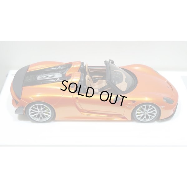 画像8: EIDOLON 1/43 Porsche 918 Spyder weissach package 2011 Arancio Pearl Limited 33 pcs.
