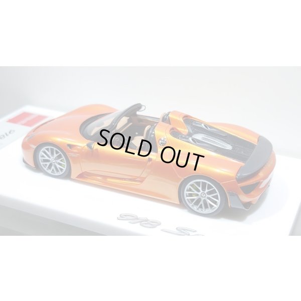 画像12: EIDOLON 1/43 Porsche 918 Spyder weissach package 2011 Arancio Pearl Limited 33 pcs.