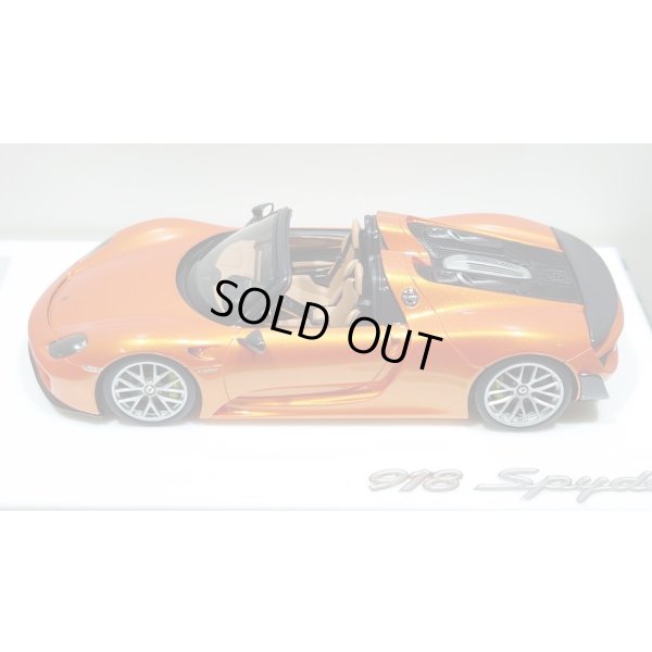 画像4: EIDOLON 1/43 Porsche 918 Spyder weissach package 2011 Arancio Pearl Limited 33 pcs.