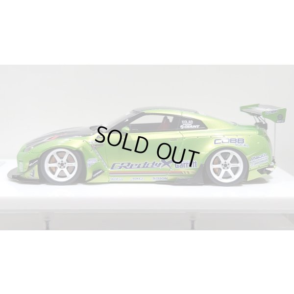 画像2: EIDOLON 1/43 Rocket Bunny R35 GT-R (TE37 wheel) Giallo Verde Pearl Limited 33 pcs.