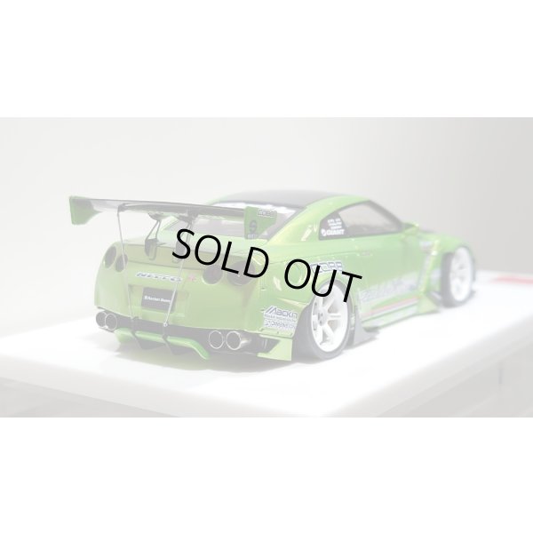 画像10: EIDOLON 1/43 Rocket Bunny R35 GT-R (TE37 wheel) Giallo Verde Pearl Limited 33 pcs.