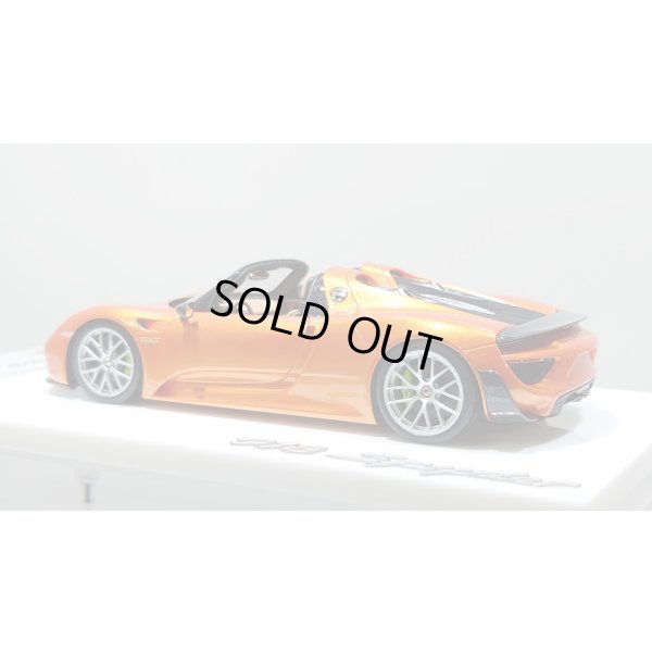 画像3: EIDOLON 1/43 Porsche 918 Spyder weissach package 2011 Arancio Pearl Limited 33 pcs.