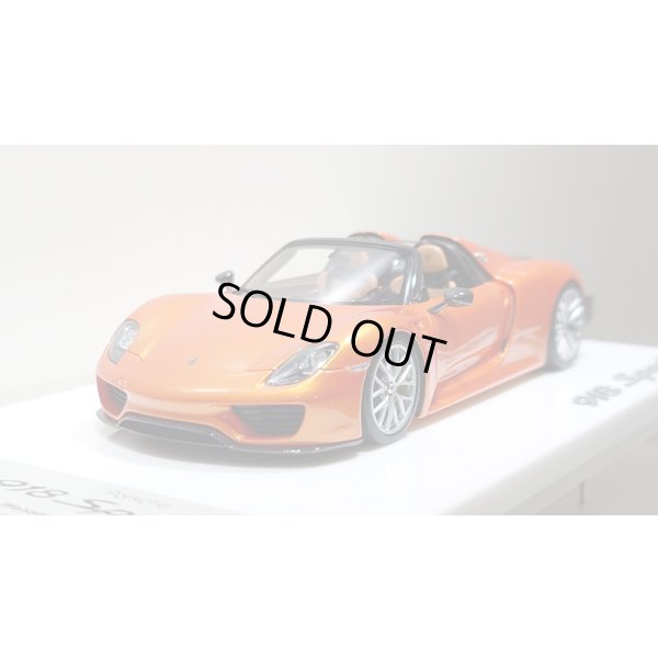 画像9: EIDOLON 1/43 Porsche 918 Spyder weissach package 2011 Arancio Pearl Limited 33 pcs.