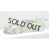 EIDOLON 1/43 Rocket Bunny R35 GT-R (TE37 wheel) Giallo Verde Pearl Limited 33 pcs.