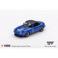 MINI GT 1/64 Mazda Miata MX-5 (NA) Tuned Version Dark Blue (RHD)