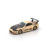 POP RACE 1/64 TOP SECRET GT300 SUPRA - CHROME GOLD