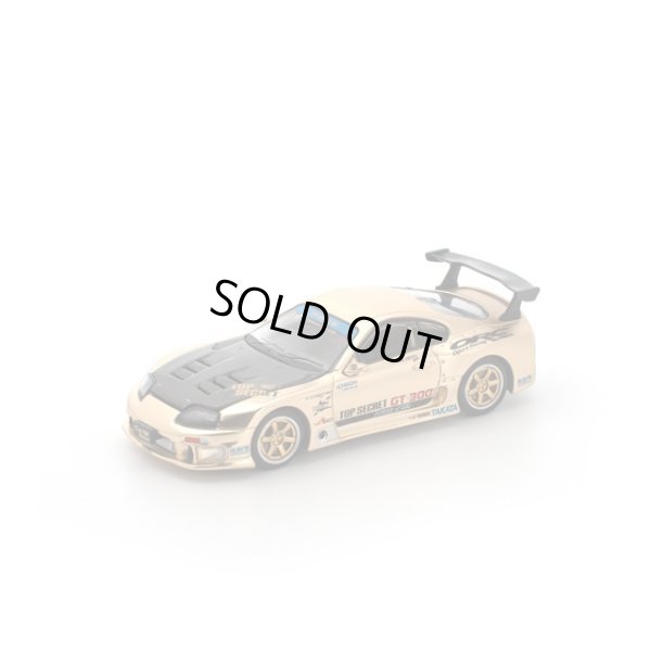 画像1: POP RACE 1/64 TOP SECRET GT300 SUPRA - CHROME GOLD