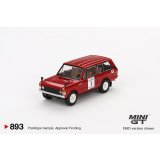 MINI GT 1/64 Range Rover 1971 International Hill Rally Winner #1 R.Crathorne / V.Evans